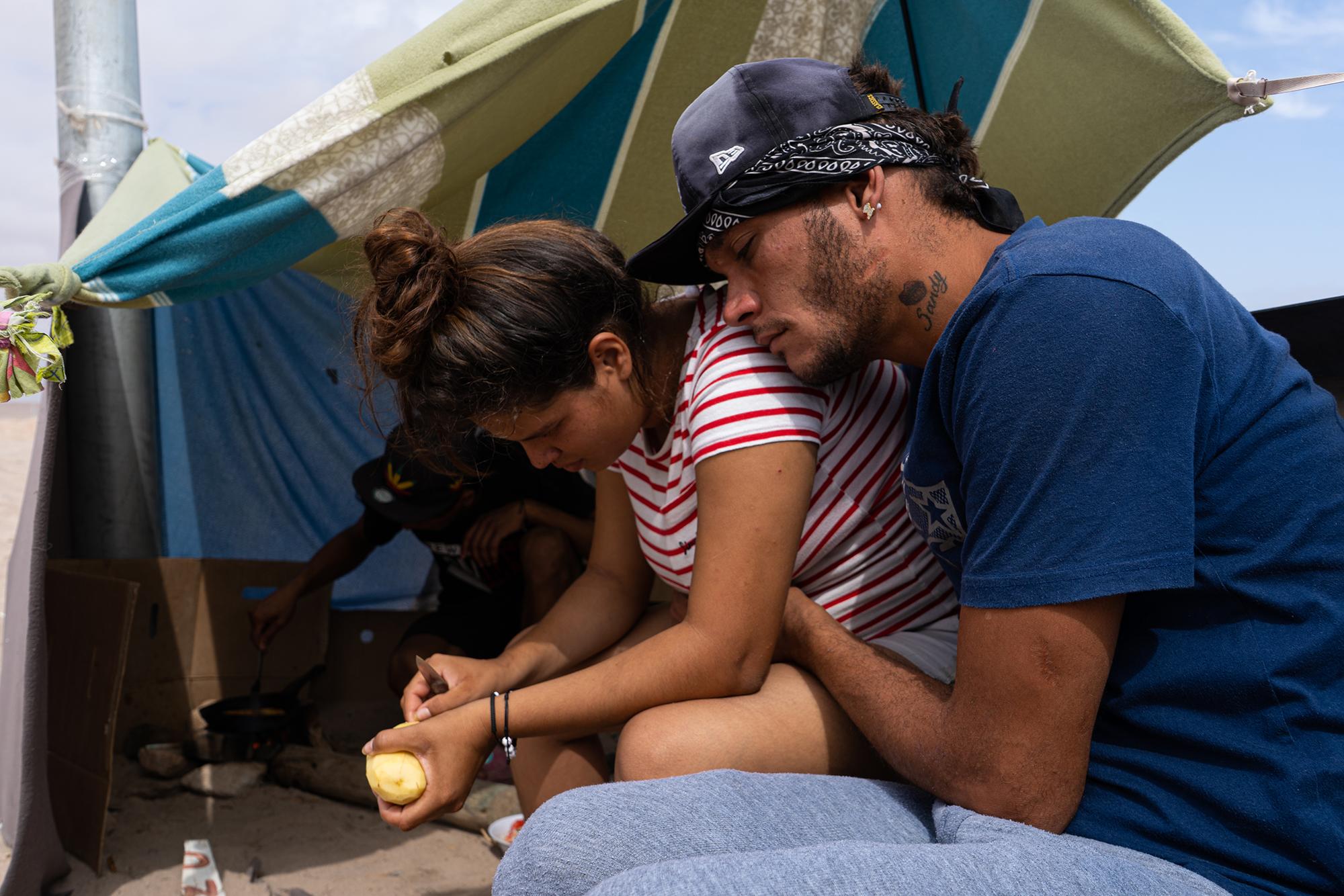 Un mes varados en la frontera entre Chile y Perú - 2